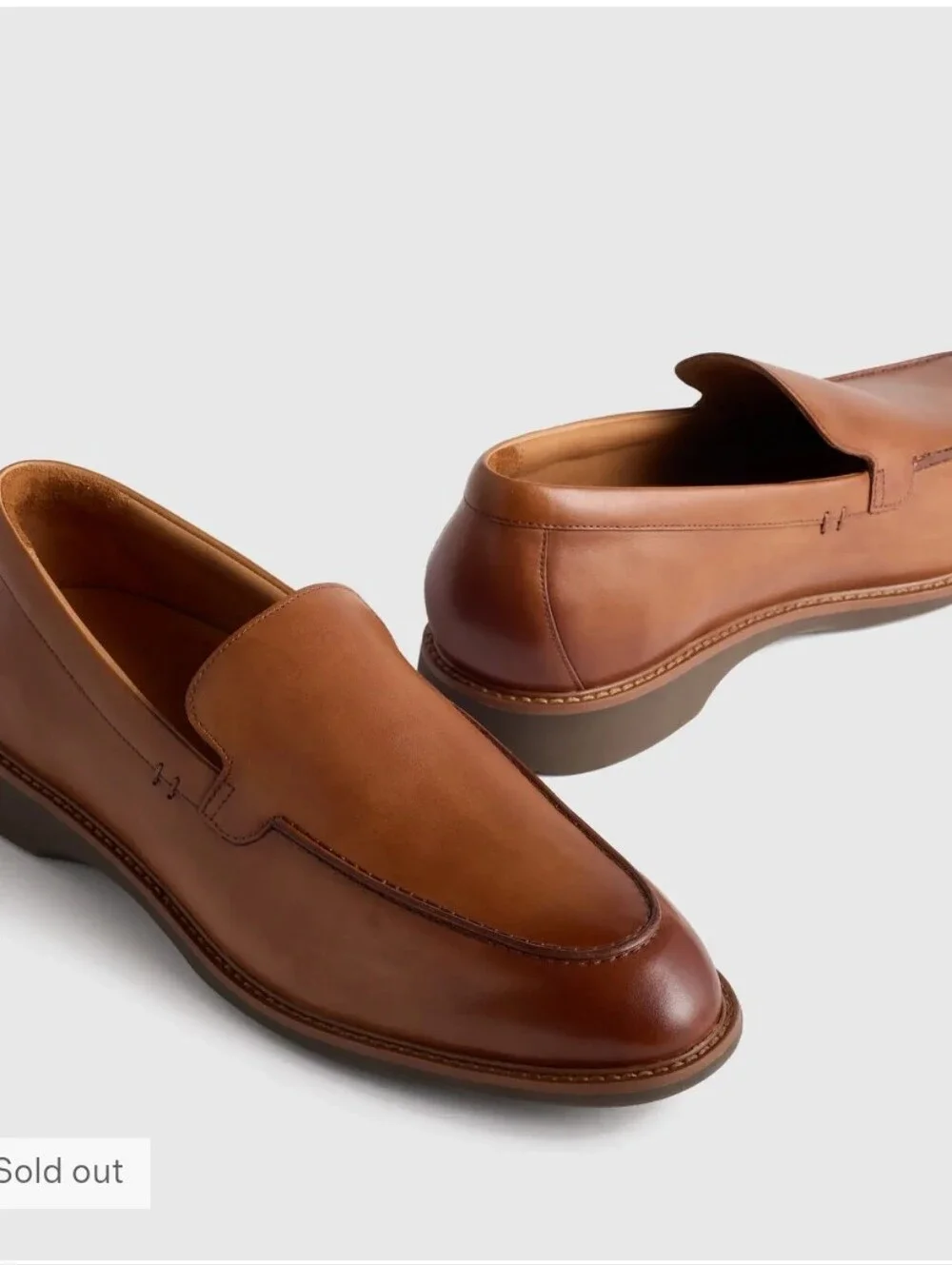 Quince Men's Hybrid Crafted Leather Loafer - tan